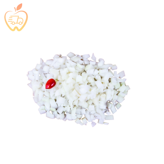 Cebolla Blanca Corte Cubo 500 Gr