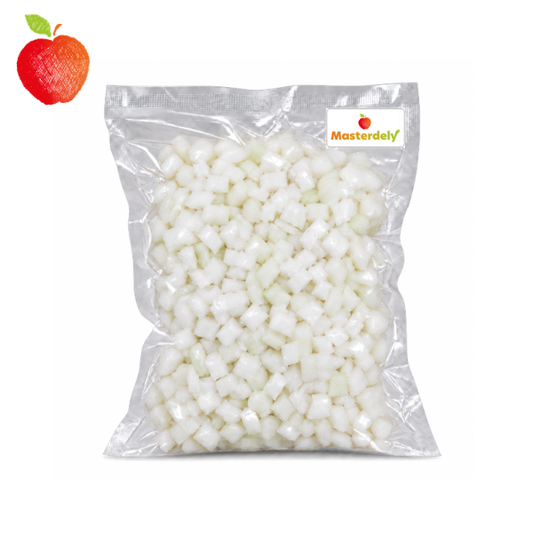 Cebolla Blanca Corte Cubo 500 Gr